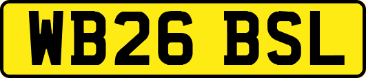 WB26BSL