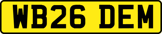 WB26DEM