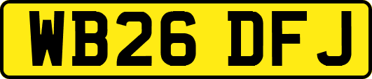 WB26DFJ
