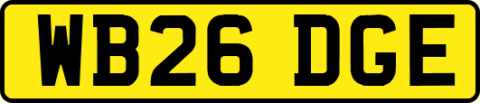 WB26DGE