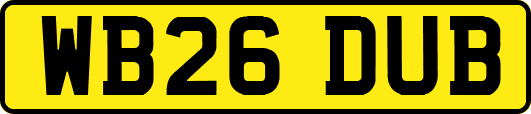 WB26DUB
