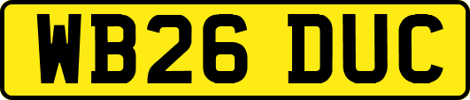 WB26DUC