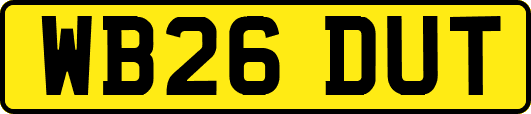 WB26DUT