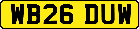 WB26DUW