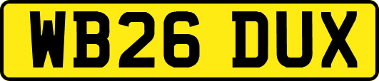WB26DUX