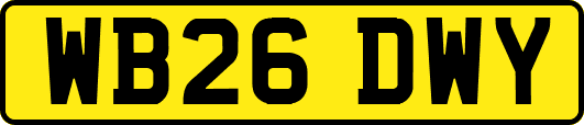 WB26DWY