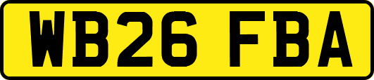 WB26FBA