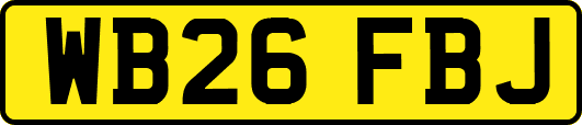 WB26FBJ