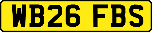 WB26FBS