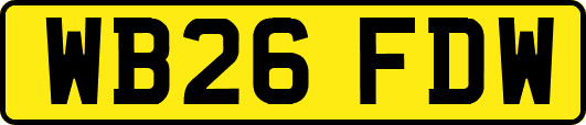 WB26FDW