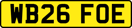 WB26FOE