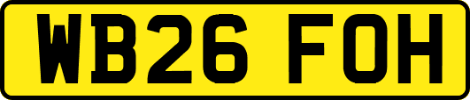 WB26FOH
