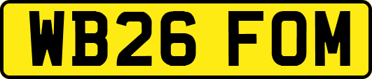 WB26FOM