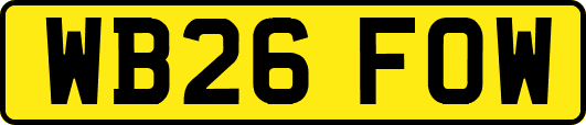 WB26FOW