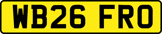 WB26FRO