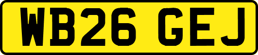 WB26GEJ
