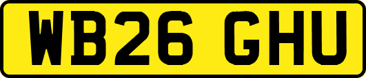 WB26GHU