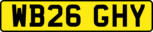 WB26GHY