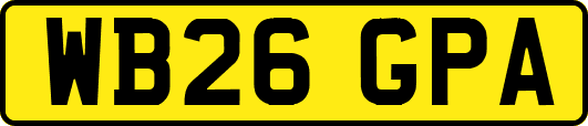 WB26GPA