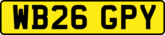 WB26GPY