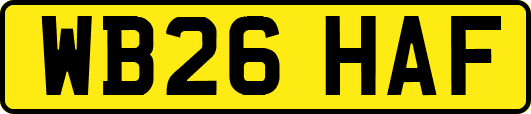 WB26HAF