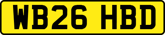 WB26HBD