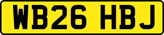 WB26HBJ