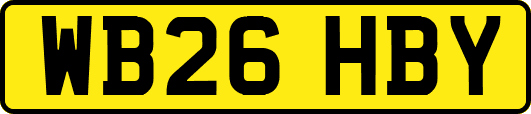 WB26HBY