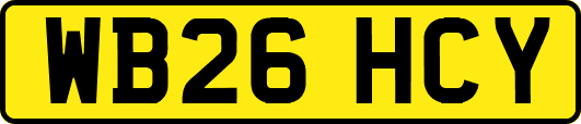 WB26HCY