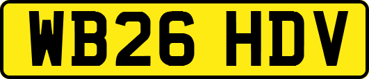 WB26HDV
