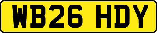 WB26HDY