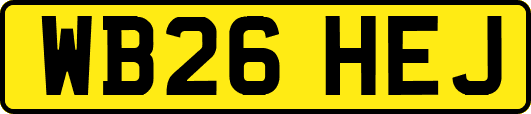 WB26HEJ