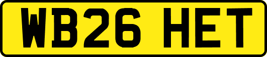 WB26HET