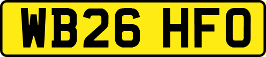 WB26HFO