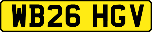 WB26HGV