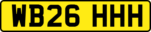 WB26HHH