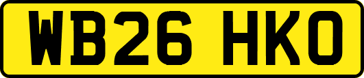 WB26HKO
