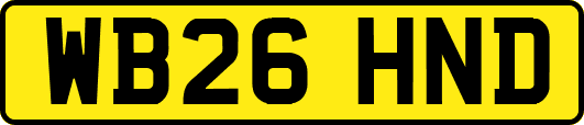 WB26HND