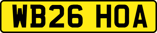 WB26HOA