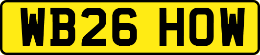WB26HOW