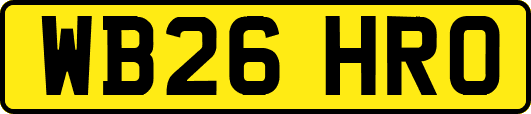 WB26HRO