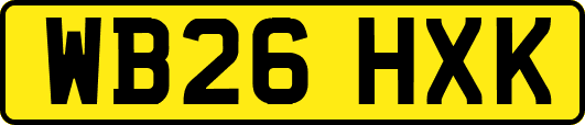 WB26HXK