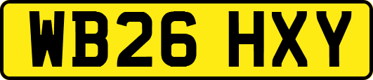 WB26HXY