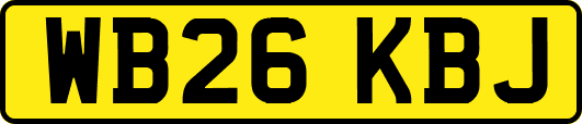 WB26KBJ