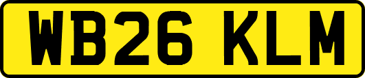 WB26KLM