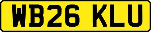 WB26KLU