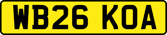 WB26KOA