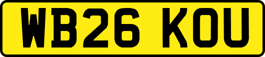WB26KOU