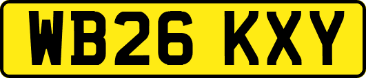 WB26KXY
