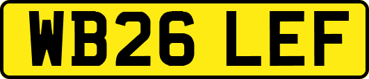 WB26LEF